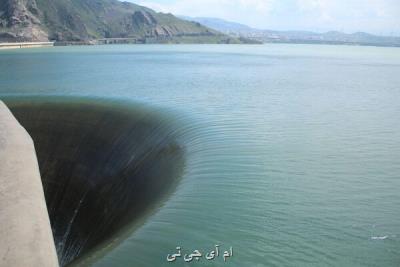رهاسازی 1 و هفت دهم میلیارد متر مكعب آب از سد سفیدرود