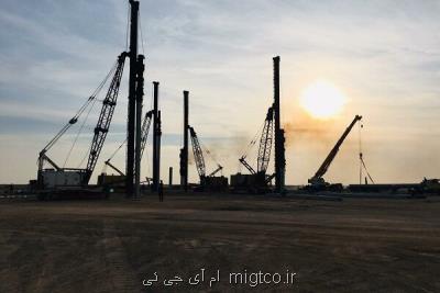 پیشرفت 65 درصدی مهندسی واحد فرآورش مركزی آزادگان جنوبی